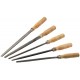 Набор STAYER 1682-20-H5 Напильники с деревянной ручкой, 200мм, 5шт 